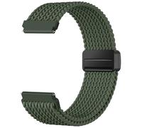 Mastten 22 mm Nylon Sport Élastique Tissé Magnétique Bracelet de Montre Compatible avec Garmin Venu 3 2/Vivoactive 4 Bracelet - Bracelet Amazfit Balance, 22 mm Bracelet de Montre pour Homme Femme