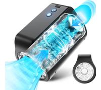 Måštürbắtěür Électrique Mắsseur M asturbateur Masin Automatique modes de vibration et Fonction d'aspiration Masturbateur Mains Libre Suceur Jouet Sexuel DTG6