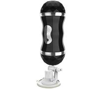 Masturateur Homme Sīlīcone Masturbateur Homme Va et Vien Hommeuel Prostatë Masseur Vībrateur Reustilisable Masin etanche EntraîNeur De Glannd OH77