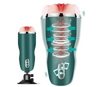 Masturbâteur Homme Mains Libres Sextoy - 3D Vaginette Poche Chatte Réaliste Suceur Sex Toys 6 Sucer Pousser et Vibromasseurs Automatique Masturbâteur Homme Agrandir son Pénis Vaginette Formation