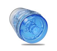 Sextoys Homme Masturbateur Main Squeeze Pop-Off Optix Crystal Blue - DOC JOHNSON
