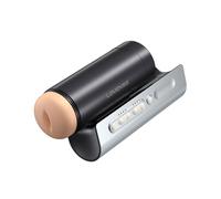 Masturbateur masculin connecté Solace Pro Lovense - silicone, rechargeable USB, connecté à l'application - Noir
