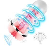 Masturbateur Masculin Cup Masturbateur Electrique - Masturbâteur Homme Mains Libres 2 En 1 Sex Toys Extenseur Pénien avec 3D Vaginette Ultra Réaliste Anus Serré Prolongateur Penis Vibromasseurs