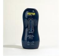 Masturbateur masculin Gaine de sensations Hector Passage du Désir - 100 % étanche - Blanc - Série 2