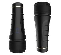 Masturbateur réaliste avec 10 vibrations, vagin de poche réaliste de grande taille, jouet de masturbation pour hommes, masturbateur manuel pour hommes (638 g)