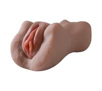 Masturbateur réaliste - chatte chatte de poche - 16 cm - Jouet sexuel pour homme - Structure interne 3D du vagin avec lèvres