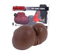 Masturbateur homme honey rider avec vibrations - Profondeur: 12 mm, Rayon: HOMME, Couleur: Marron, Largeur: 30 mm, Longueur: 18 mm