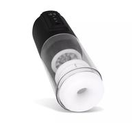 Masturbateur triple stimulation CX10 de Cruizr - Noir