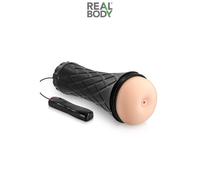 Masturbateur vibrant anus réaliste - Real Body