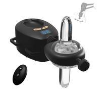 Masturbateurs Masculins Électrique Mains Libres, Masturbateur Automatique Avec 9 Modes Télescopiques Et 9 Modes De Vibration,Vaginette Réaliste Pour Homme Sex Toy Couple Plaisir