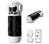 Masturbateurs Masculins Sex toýs Homme Suceur Avec avec 9 modes télescopiques et 9 vibrations, Sex Toys Masturbeuse Homme Mains Libres