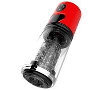 Masturbation Cup Masturbateur Reãliśte Homme Vibrant Va Et Vient Electrique Silicône Cup Massage Automatique Simulation Massteur OH77
