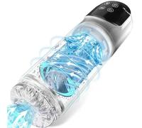 Masturbeuse homme 35x15x15cm libres avec 7 modes d'aspiration masturbateur homme automatique vaginette ultra réaliste sex toys homme