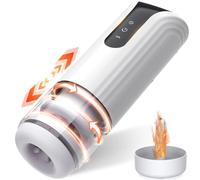 Masturbeuse Homme Automatique Masturbateurs Masculins Mains Libres Avec 7 Modes Télescopiques Et Rotationset 10 Modes De Vibration, Masturbateur Homme Vaginette Sextoyse Homme Sex Toys