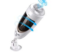 Mạstụrbtorẹ per Uomo Elẹttricọ, Màsturbtorę Aútomàticó su e Giu con Multi Modalita di Vibrazione, Mạstụrbtorè Uomo Rēalīsticî con Ventosa con Massaggiatore Automatico Intelligente,Men Toys T1