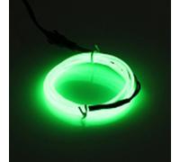 MASUNN 1 M USB Flexible El Fil Néon LED Bande De Lumière Glow Tube De Corde De La Décoration avec Inverter 5V-Fluorescence Vert