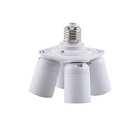 MASUNN 4 en 1 E27 À E27 Lampe De Base Ampoule Porte-Adaptateur De La Douille Splitter AC100-240V