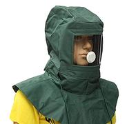MASUNN Sablage Capot Sable Abrasif Grain Shot Sandblaster Masque Poussière Outil De Protection