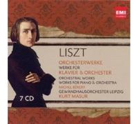MASUR/BÉROFF/GOL - ORCHESTERWERKE & KONZERTE 7 CD NEW LISZT PIANO