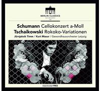 MASUR/TIMM/+ - WERKE FÜR VIOLONCELLO CD NEUF SCHUMANN/TSCHAIKOWSKY/BACH