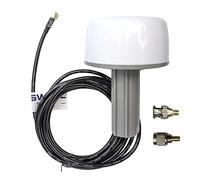 Maswell Antenne externe GPS marine - 1575.42±3MHz 42±2dB SMA avec adaptateur TNC BNC compatible avec nmea 0183 Garmin GPSMAP MAP NavTalk StreetPilot Furuno Matsutec Trimble Encodeur Fishfinder Echolot