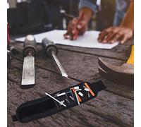 MasYosh 10 Sacs de Bracelet Magnétiques, Ceinture à Outils en Tissu Oxford 1680D Super Résistante avec 2 Pochettes pour Attaches de Forets à Clous, pour Charpentiers Artisans Menuiserie