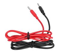MasYosh 1set Mâle à Test Masculin Leads en Laiton en Laiton PVC Banana Plug Testing Leads pour les Batteries de Voiture 4 Mm