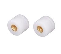MasYosh 2PCS WiFi Mini Antenne, High Gain 3DBI SMA Male Connector 2,4 GHz Propice étanche, avec Une Transmission Stable de Signal Fort, pour Smart Home Signal Booster (Blanc)