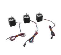 MasYosh 3PCS Nema 17 Moteurs Pas à avec 1m Câble et Connecteur 2A 59Ncm Torsion 48mm Hauteur Moteur pour CNC XYZ 3D Imprimante