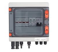 MasYosh 4 String 15A Boîte de Combinaison Solaire PV avec Fusible 2 en 2 Out Protection PV Distribution Box DC1000V IP65