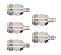 MasYosh 5pcs N Femelle à SMA Kit D'adaptateur de Connecteur Coaxial Femelle SMA, Spécification Standard avec Traitement Fin pour Le Récepteur Hotspot WiFi du Système GPS