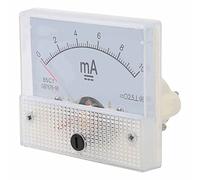 MasYosh 85C1 DC 0-10mA Pointer Ammètre, Instrument de Mesure de Courant avec échelle Claire en Soie, pour les Circuits électriques Tension Stabilising Power Distribution Cabinet