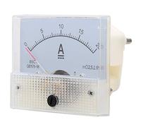 MasYosh 85C1 DC 0-20A Pointer Ammeter, échelle Claire avec Technologie D'écran de Soie, pour Mesurer le Courant de Circuit électrique dans L'armoire de Distribution de Puissance du