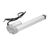 MasYosh Actionneur Linéaire électrique à Moteur, capacité de Charge de 200 Mm, capacité de Charge de 300 N avec Conception à Faible Bruit, pour Bateaux, Automobiles, Machines (12 V CC)