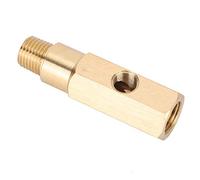 MasYosh Adaptateur de Jauge de Pression D'huile, en Laiton T Pièce Expéditeur 1/4 NPT 1/8 NPT Femelle Mâle, avec Avertissement D'huile de Tableau de Bord, pour Falcon BA BF FG 4.0 V8