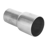 MasYosh Adaptateur de Tuyaux D'échappement Universel, Connecteur de Réducteur OD en Acier Inoxydable de 2 Pouces à 1,5 Pouce avec Surface Polie le Miroir, pour le Soudage ou