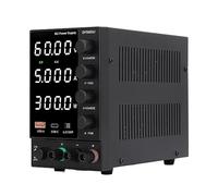 MasYosh Alimentation CC Variable, Sortie 300 W 0-5 A avec Affichage LED de Réglage de L'encodeur, pour équipement de Test électronique (Prise UE AC230V)
