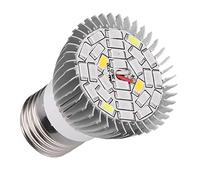 MasYosh Ampoule de Culture LED, Haute Puissance, Spectre Complet, 28 LED, Douille E27, Ampoule pour Plantes D'intérieur