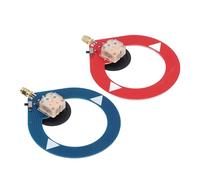 MasYosh Antenne à Petite Boucle, 2PCS PCB AM MW et Antenne SW Set 500KHz à 2000 KHz 4 MHz à 24 MHz, avec Transmission de Signal Stable, pour Les Radios SW FM et Les Systèmes de Théâtre