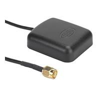 MasYosh Antenne GPS, Amplificateur de Signal de Base Magnétique avec Connecteur SMA de avec LNA pour la Navigation Automobile, Positionnement Rapide par Satellite