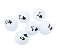 MasYosh Balles de, 6 Pièces Balles D'entraînement Double Couche Longue Distance avec Conception de Soufflerie 336 pour Le Jeu de, stabilité et élasticité Améliorées