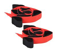 MasYosh Bandes de Course à 8 Pattes, Jeu de Sports de Plein Air à Pas Géants avec Fermeture Auto-agrippante, pour Le Team Building, Les Fêtes de Famille, Les Activités Scolaires