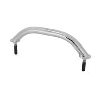 MasYosh Barre D'appui pour Bateau de 255 Mm, Main Courante Marine en Acier Inoxydable 316 avec Surface Polie Brillante et Options de Montage Polyvalentes, pour Yacht Marin, Camping-car,