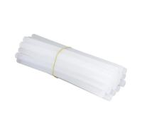 MasYosh Bâtons de Colle Thermofusible, Bâtons de Pistolet à Colle EVA Transparents de Taille Standard 11 X 200 Mm pour L'artisanat de Bijoux, avec une Forte Adhérence pour le Bois, le