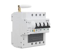 MasYosh Breaker Smart Circuit WiFi, Commutateur de Télécommande 4P 63A AC400V avec des Applications Mobiles, pour les Applications électriques Compatibles