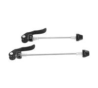MasYosh Brochettes de Vélo à Dégagement Rapide, Brochettes de Moyeu de Vélo en Acier Inoxydable et Alliage D'aluminium de qualité Supérieure avec Anodisée, pour de Route, VTT, BMX (Noir)