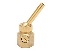 MasYosh Buse de Fontaine Réglable en Laiton avec Valve pour étang, Arroseur Paysager pour Jardins, Parcs D'attractions, Bibliothèques, Filetage Femelle, Résistance à L'usure (Dent intérieure 1 pouce