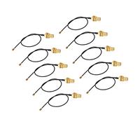 MasYosh Câble Adaptateur D'extension de 10pcs, Mangeur D'antenne à Haute stabilité en Laiton avec Une Large Bande Passante pour Le Scanner GPS du Scanner Récepteur