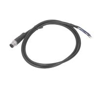 MasYosh Câble électrique de Prise D'aviation, Connecteur Femelle à 4 Broches avec Bouclier étanche 250 V AC DC, pour Dispositifs de Capteurs et Dispositifs D'actionneurs Industriels