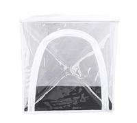 MasYosh Cage à Papillons Murale, Compact en Transparente pour Une Observation Facile, Cage Légère Suspendue pour Divers Papillons, 14,2 X 8,7 X 14,2 Pouces, Adaptée au Jardin de la Maison